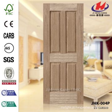 JHK 004P Cheap Sale Oito Painel Engineered OAK Espanha HDF Folheado Moldado Porta Pele